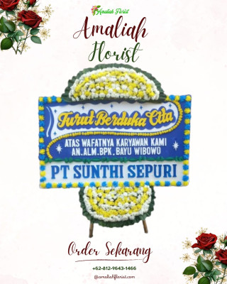 Papan Bunga Duka di Gane Timur Tengah