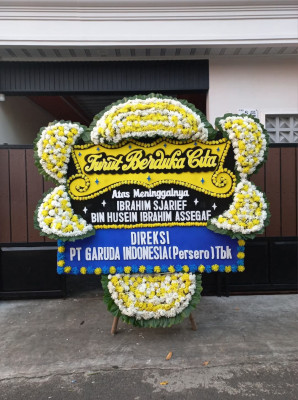 Papan Bunga Duka di Gane Timur Tengah