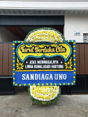 Papan Bunga Duka di Gane Timur Tengah